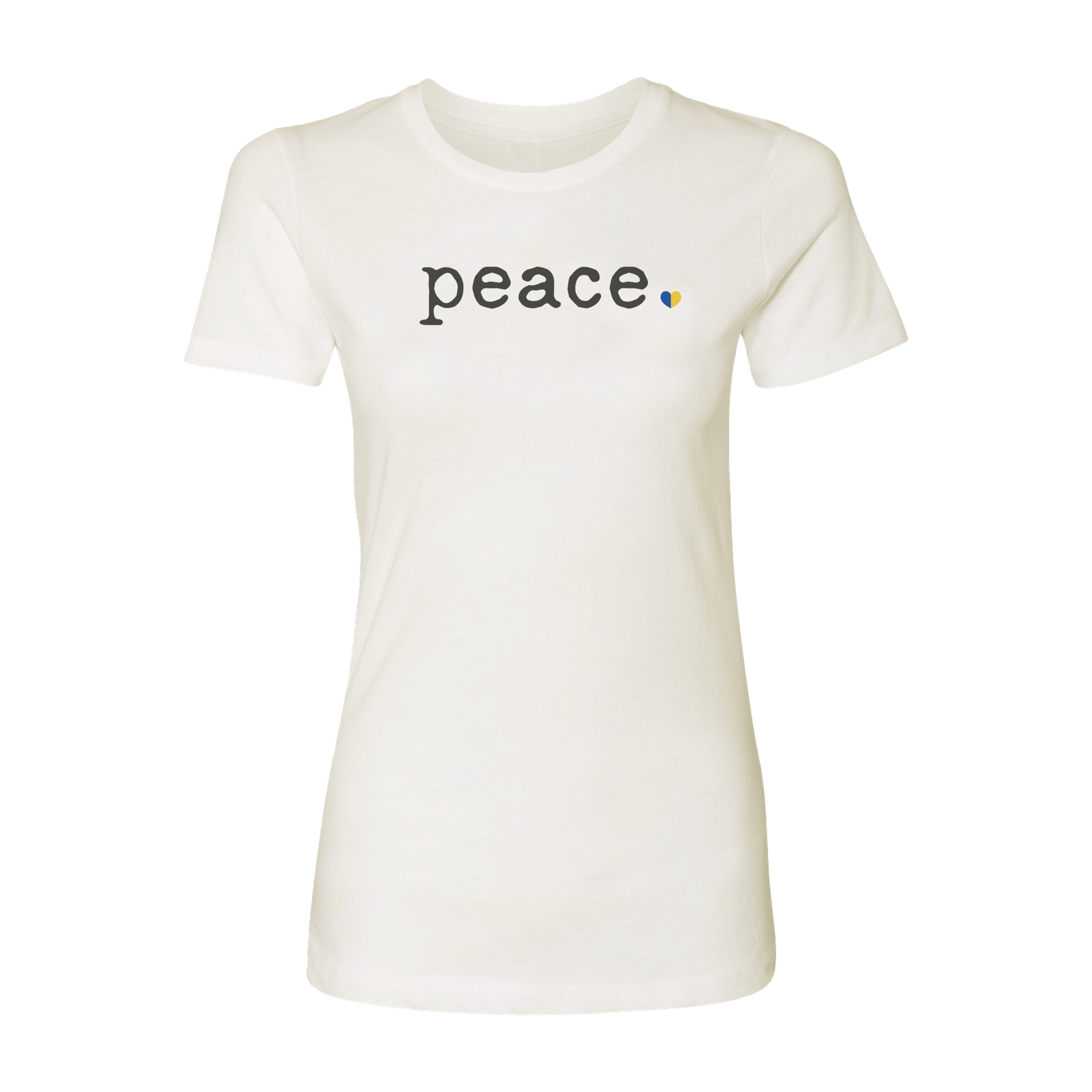 adult graphic tee | peace | womens - Aaria Tees Aaria Tees