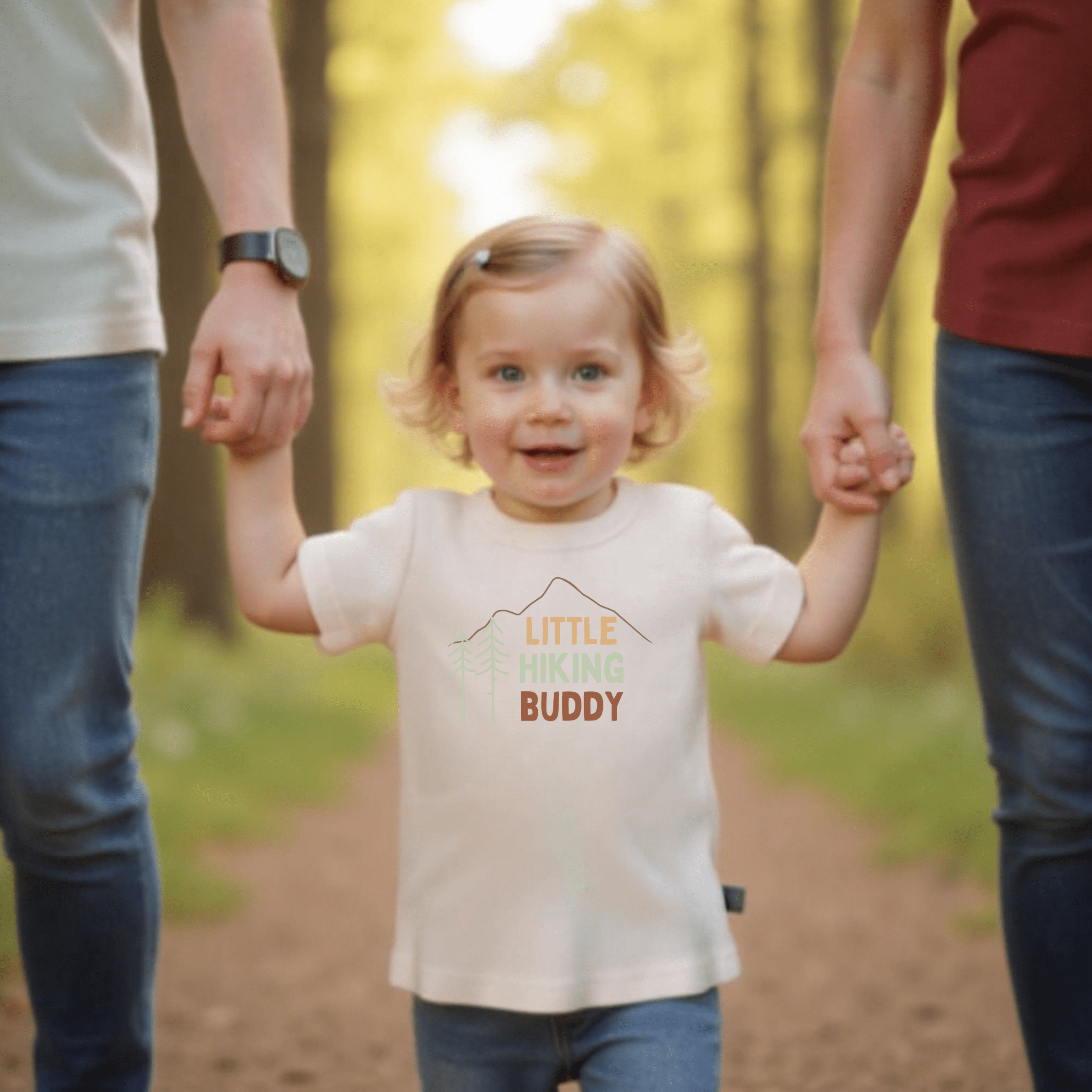 graphic tee | Hiking Buddy - Aaria Tees Aaria Tees