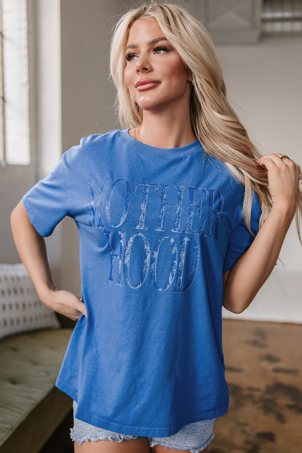 Vintage MOTHERHOOD Graphic Tee - Aaria Tees Aaria Tees