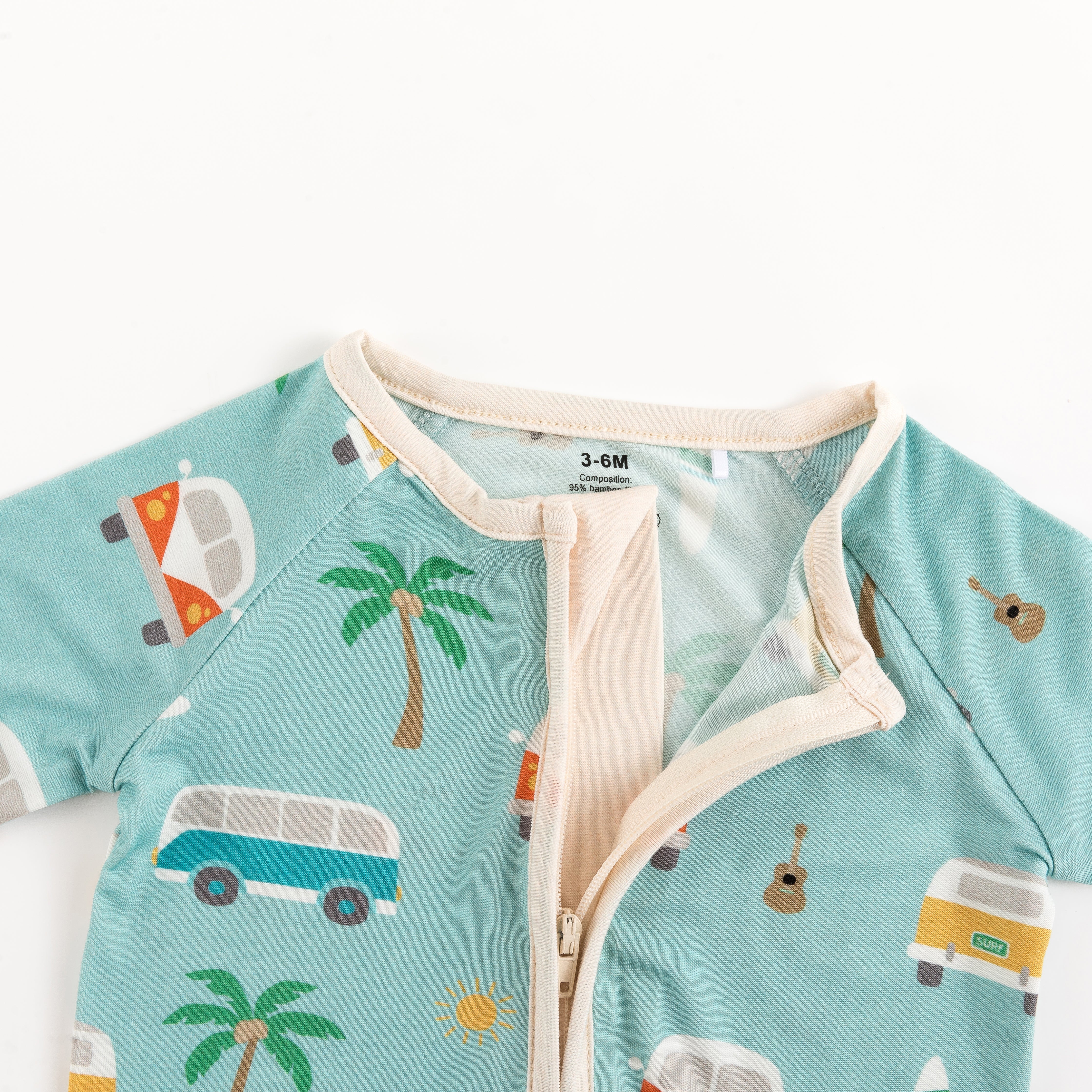 Coastal Cruising (Convertible Zip Footies) - Aaria Tees Aaria Tees