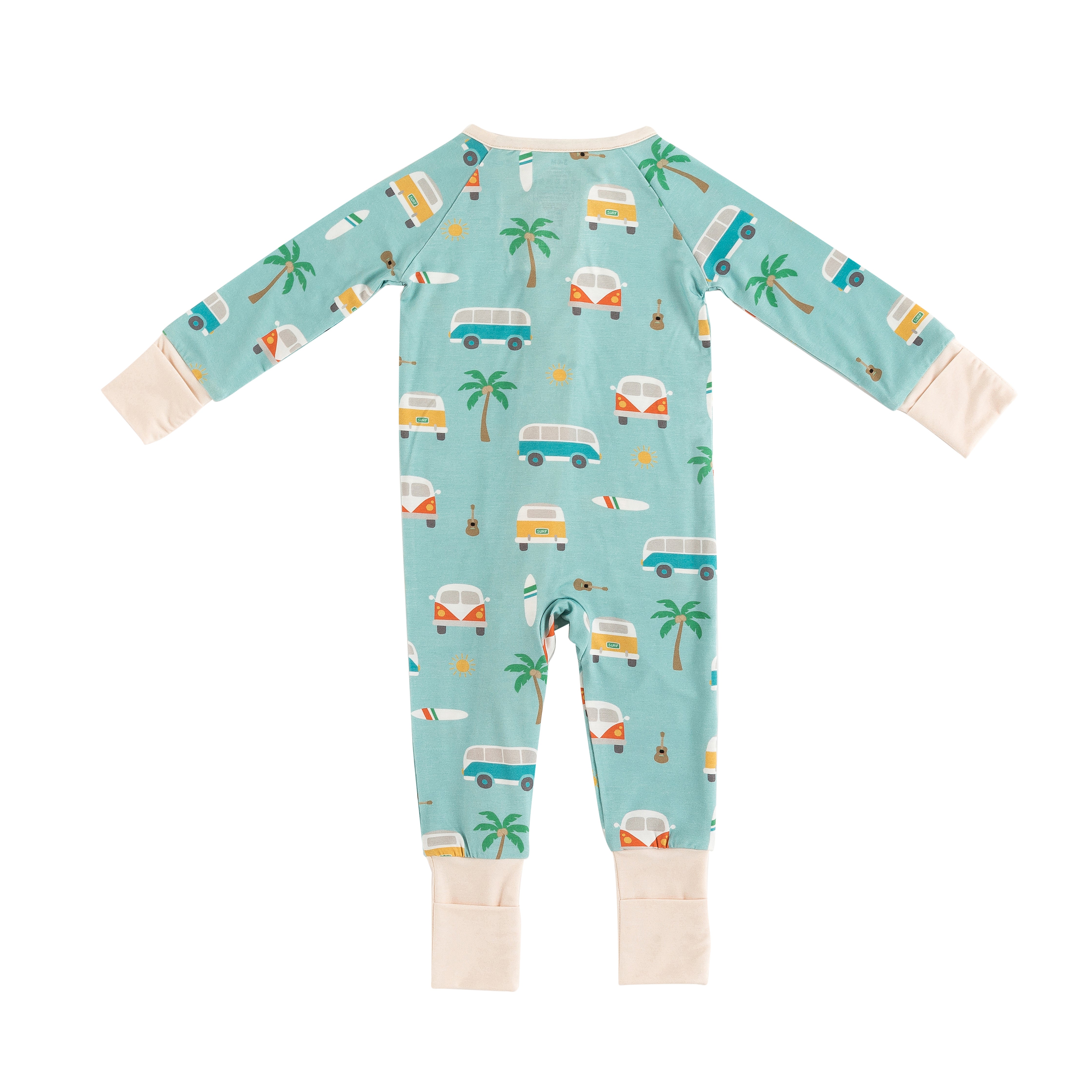 Coastal Cruising (Convertible Zip Footies) - Aaria Tees Aaria Tees