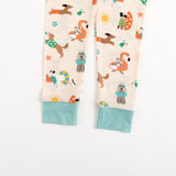 Pups in the Sun (Long Sleeve PJ) - Aaria Tees Aaria Tees