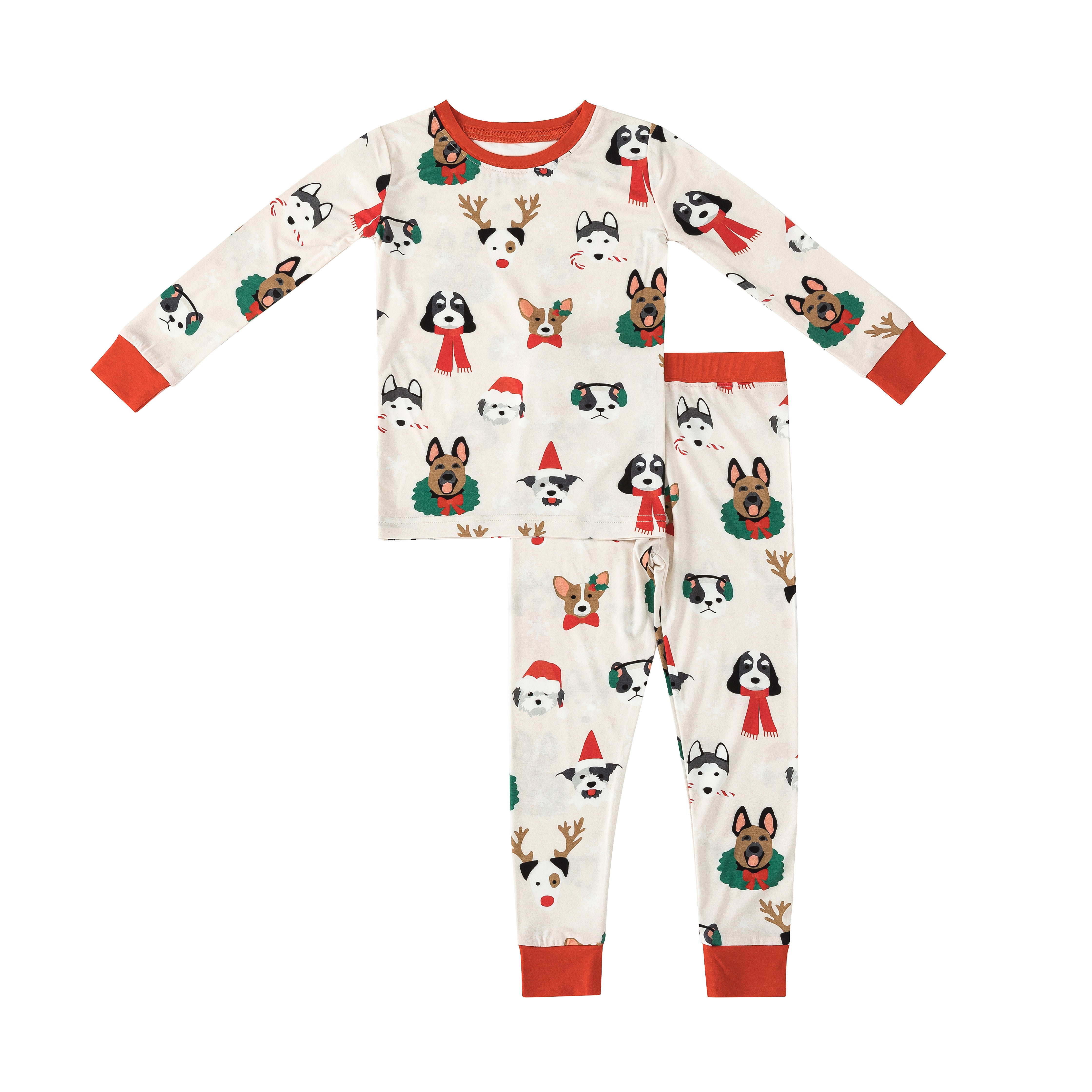 Bark The Halls (Women's Long Sleeve PJ) - Aaria Tees Aaria Tees