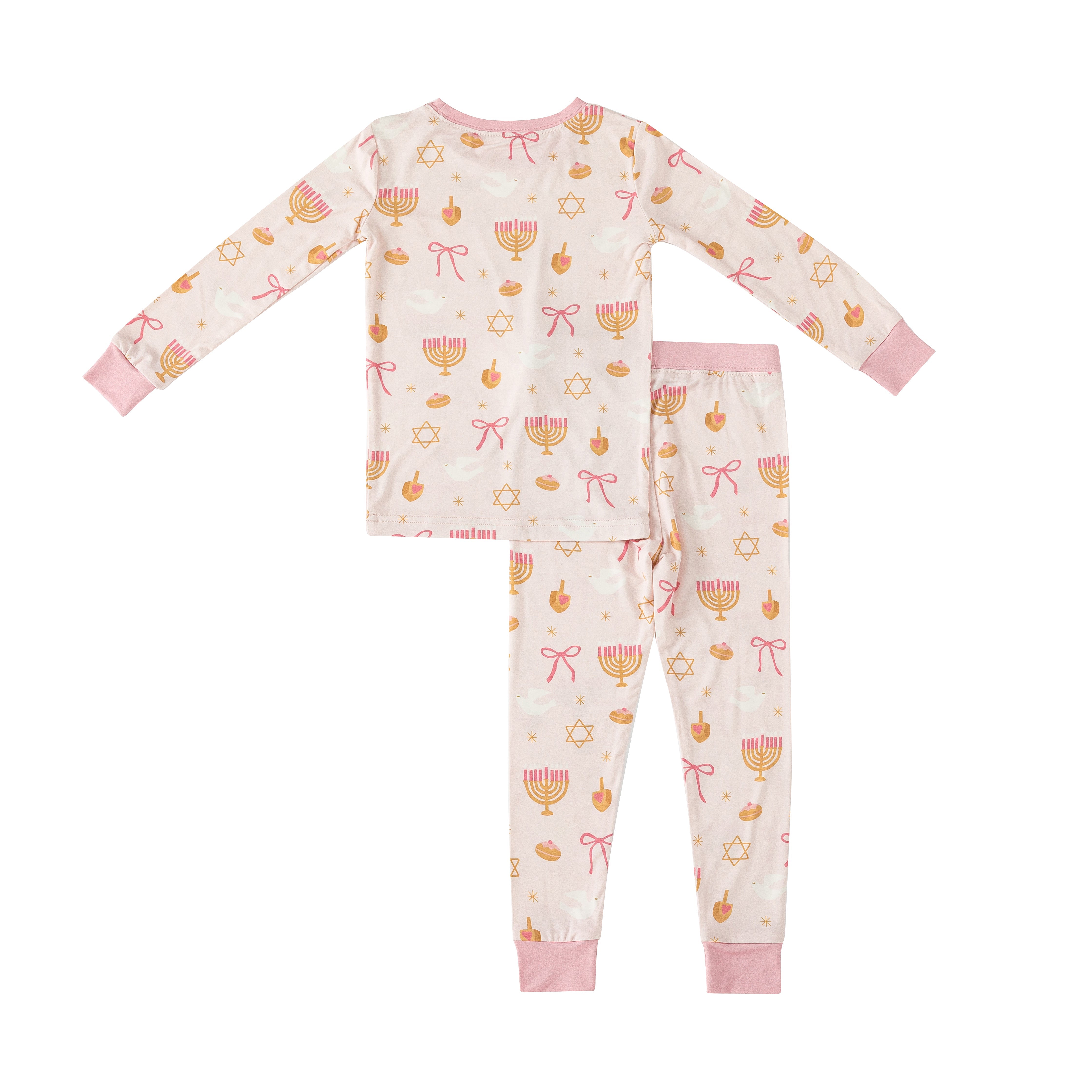 Pretty In Hanukkah (Long Sleeve PJ) - Aaria Tees Aaria Tees