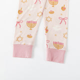 Pretty In Hanukkah (Long Sleeve PJ) - Aaria Tees Aaria Tees
