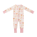 Pretty In Hanukkah (Convertible Zip Footies) - Aaria Tees Aaria Tees
