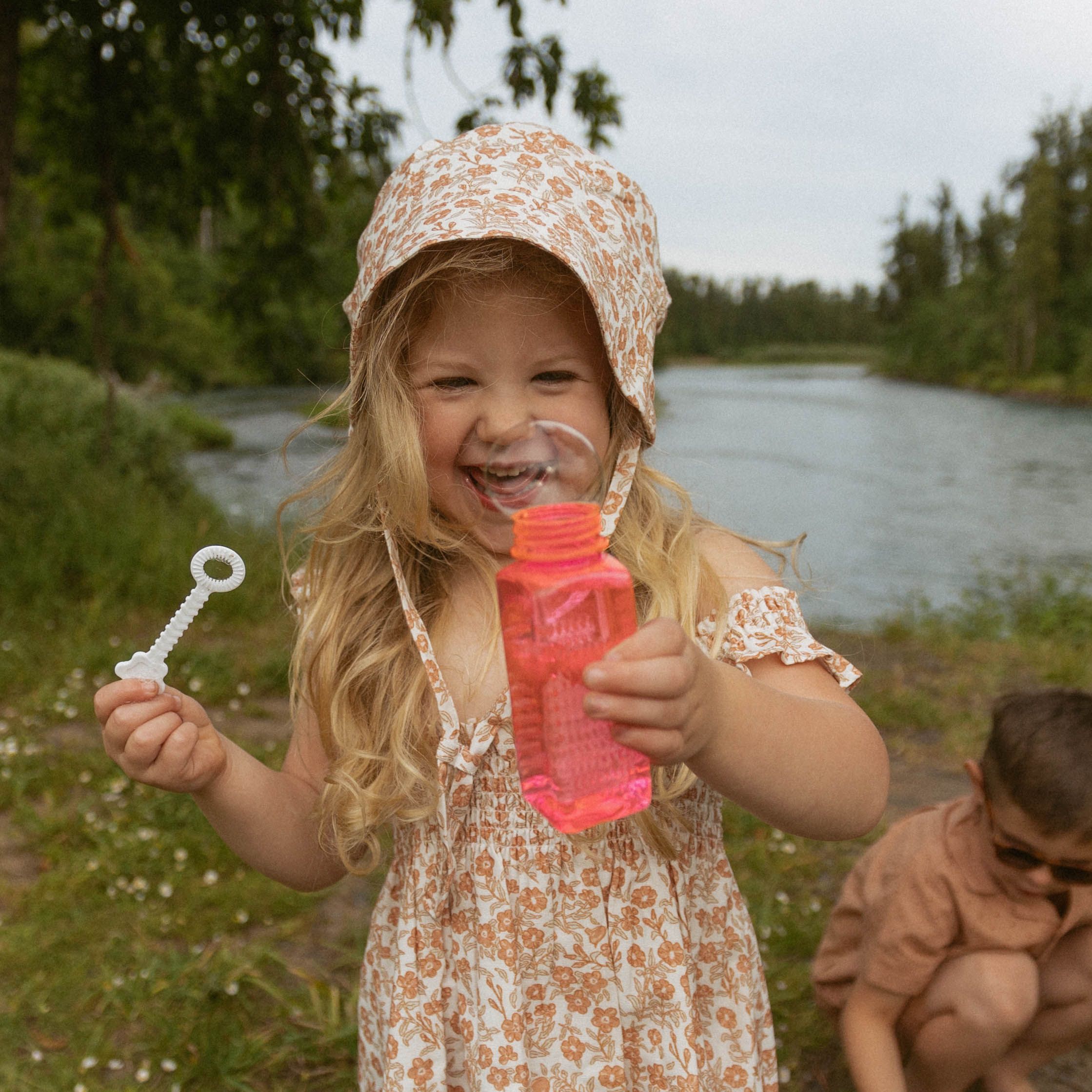 Organic Smocked Sundress - Sienna - Aaria Tees Aaria Tees