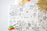 Coloring Mats Aaria Tees