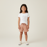 Organic Graphic Tee & Shorts Set - Beach Day - Aaria Tees Aaria Tees