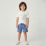 Organic Graphic Tee & Shorts Set - New York - Aaria Tees Aaria Tees