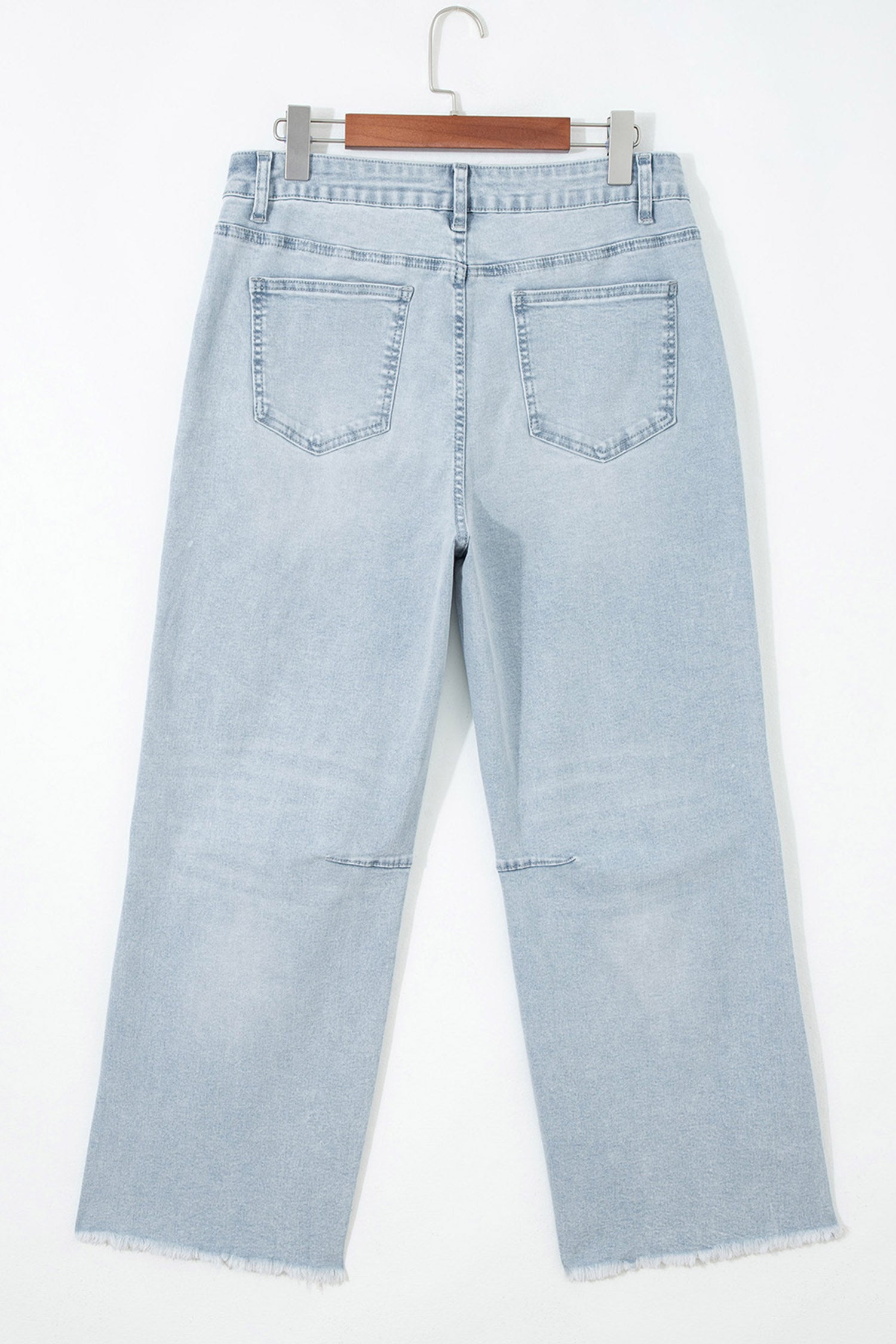 Beau Blue Sequin Pumpkin Patched Graphic Casual Shift Jeans - Aaria Tees Aaria Tees