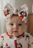 Bark The Halls (Bow Headband) - Aaria Tees Aaria Tees