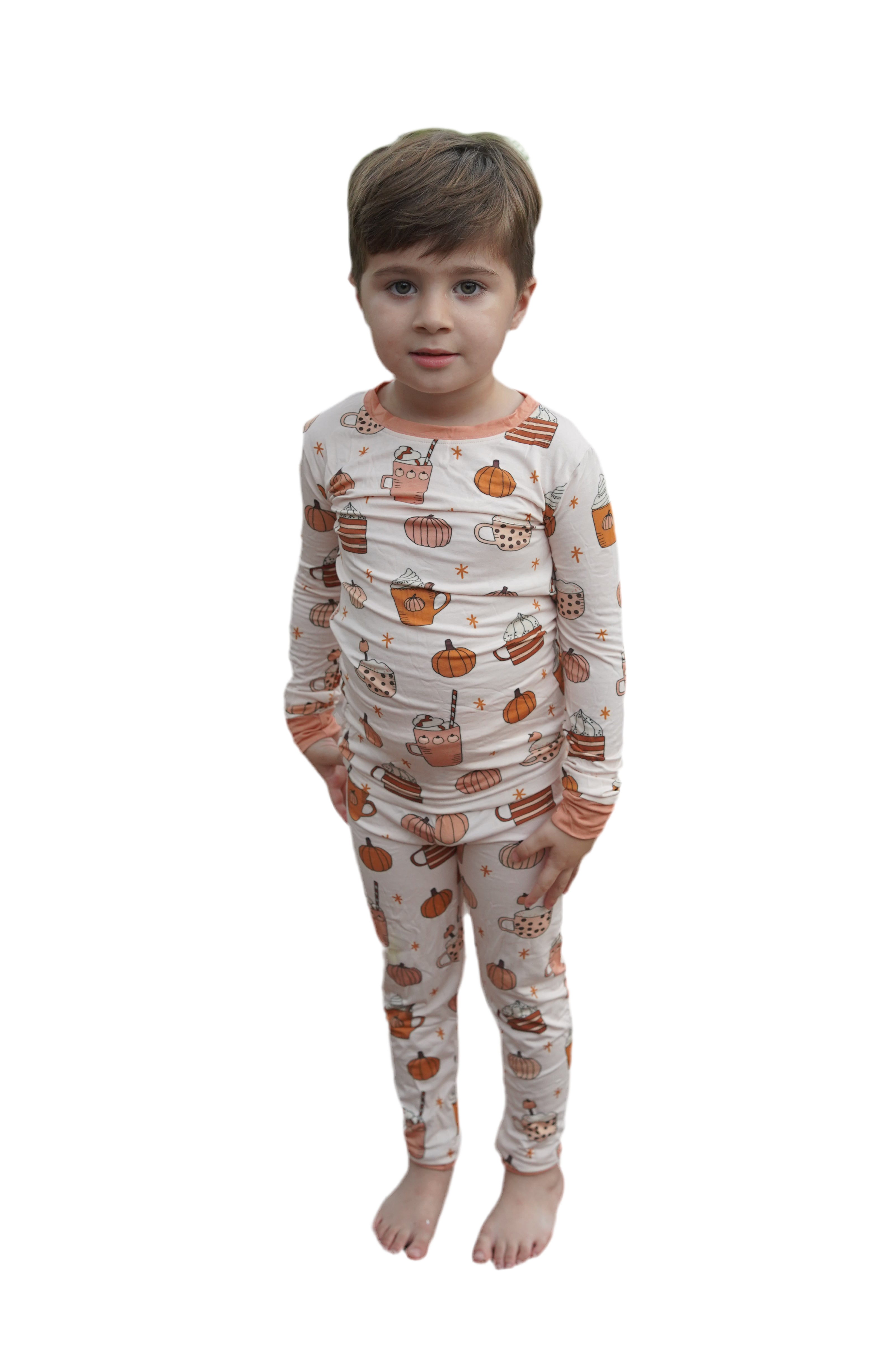 Pumpkin Spice (Long Sleeve PJ) - Aaria Tees Aaria Tees