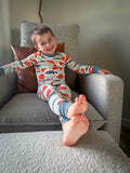 Camo fish bamboo pj set Aaria Tees