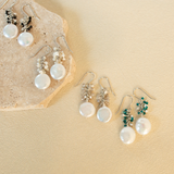 Silver Marea Earrings Aaria Tees