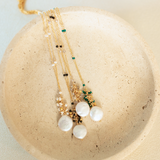 Silver Marea Necklace Aaria Tees