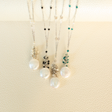 Silver Marea Necklace Aaria Tees