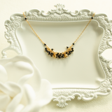 Black Spinel Reign Necklace Aaria Tees