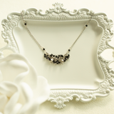 Black Spinel Reign Necklace Aaria Tees