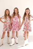 Merry & Twirly Collection- Holiday Ribbon Dress Aaria Tees