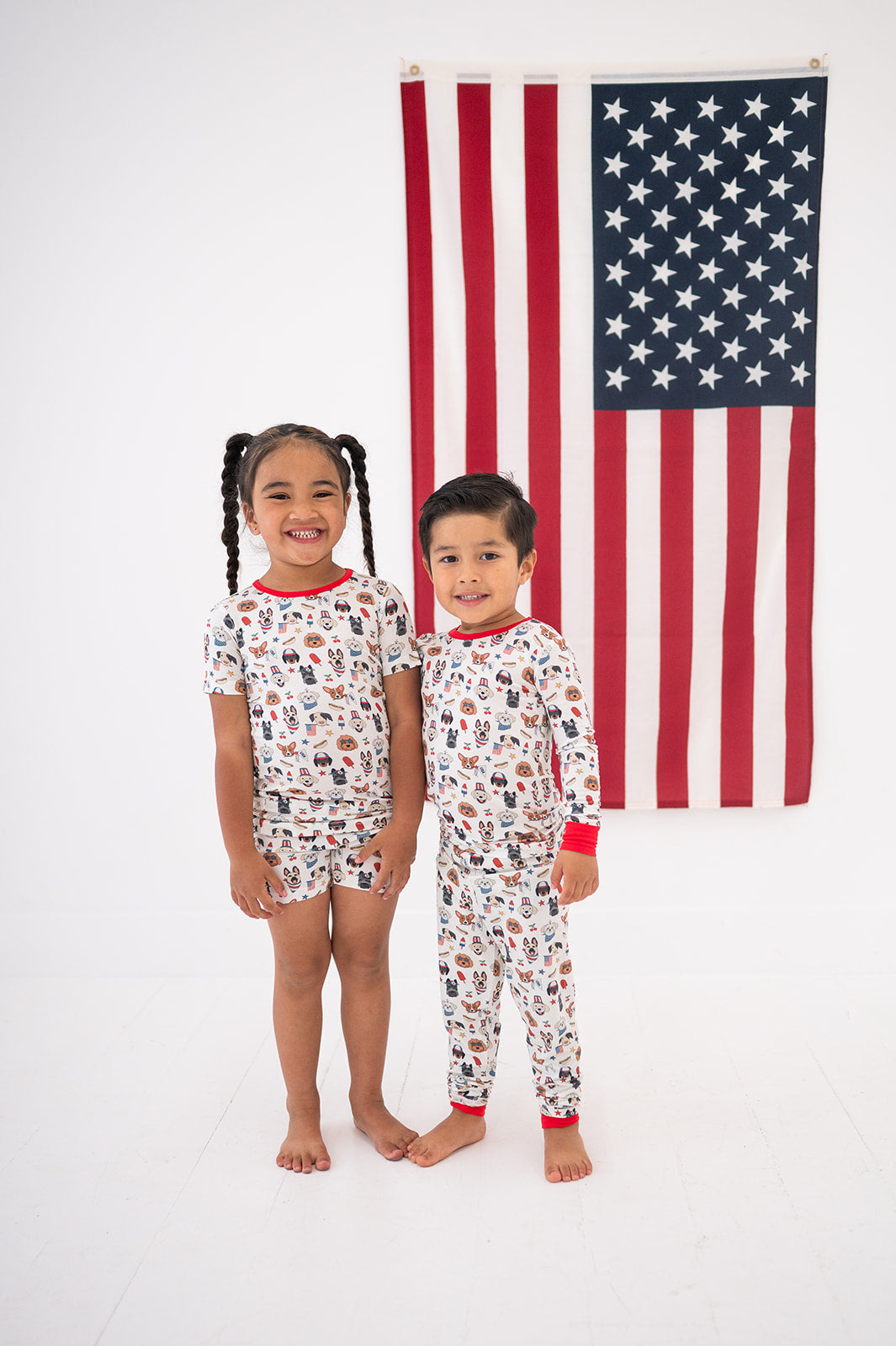 Freedom Dogs (Long Sleeve PJ) - Aaria Tees Aaria Tees