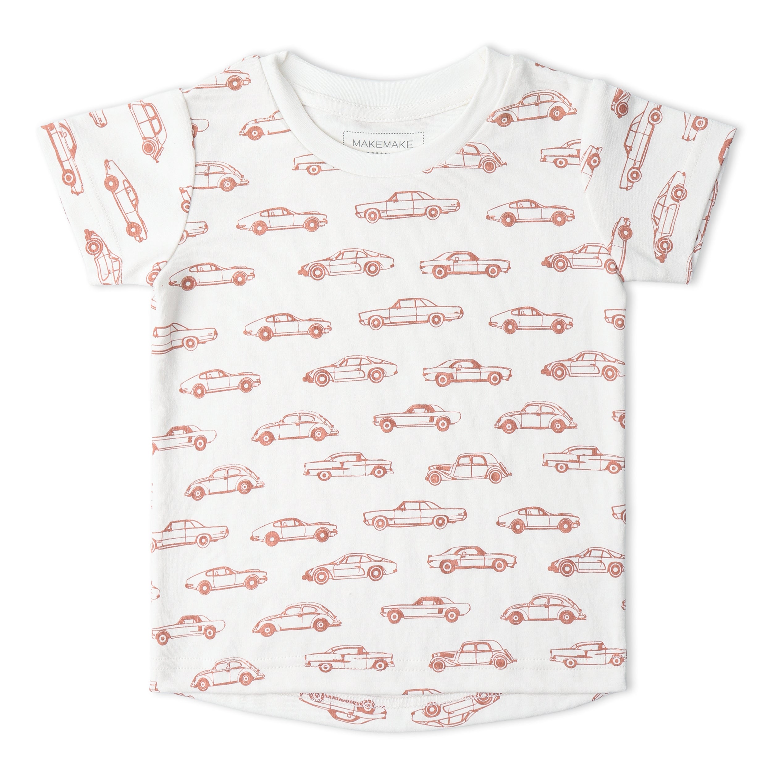 Organic Tee & Shorts Set - Cars - Aaria Tees Aaria Tees