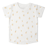 Organic Tee & Shorts Set - Lemons - Aaria Tees Aaria Tees