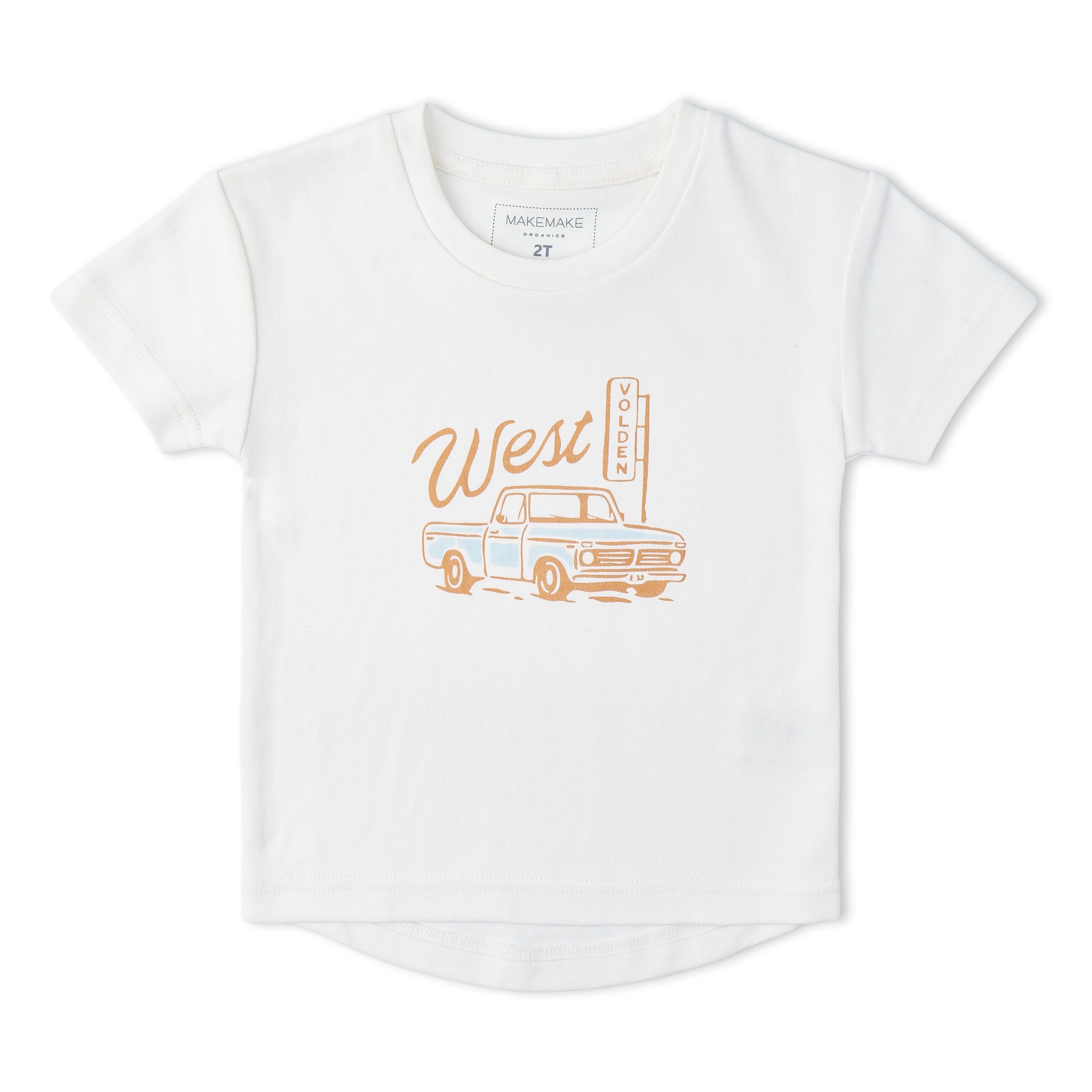 Organic Graphic Tee & Shorts Set - Wild West - Aaria Tees Aaria Tees