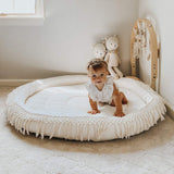Macrame Round Play Mat - Aaria Tees Aaria Tees