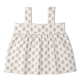 Organic Scalloped Top & Bloomers Set - Lavender - Aaria Tees Aaria Tees