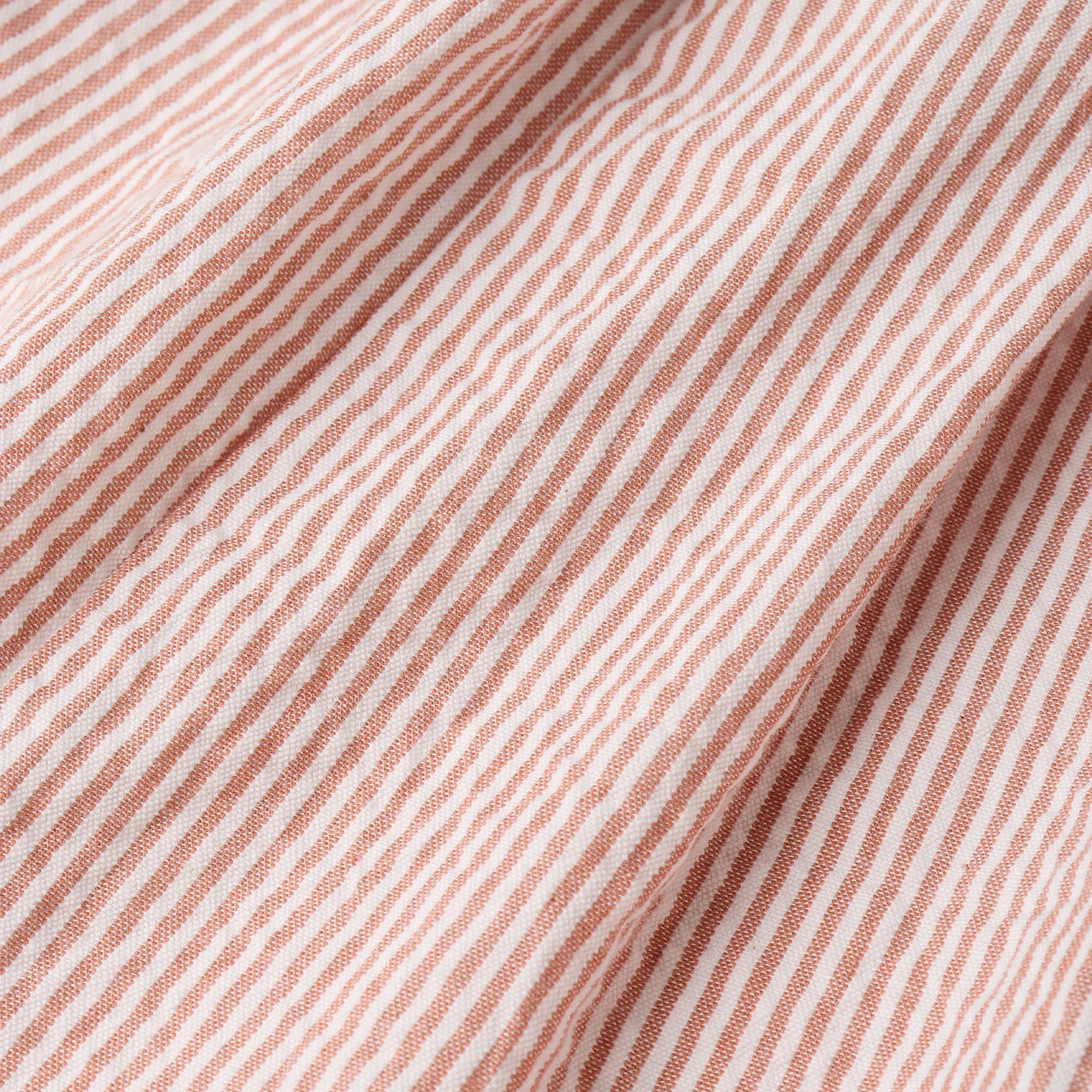 Organic Flutter Jumpsuit - Coral Stripes - Aaria Tees Aaria Tees