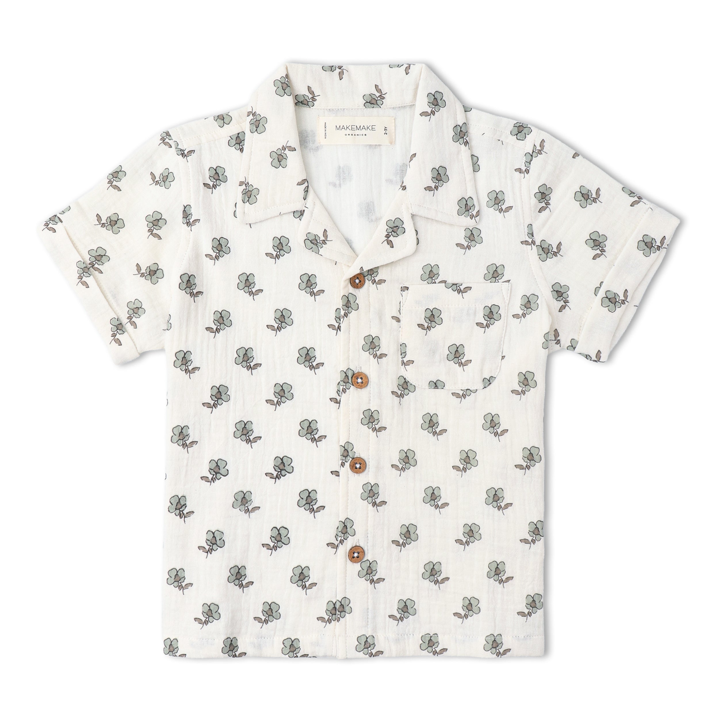 Organic Shirt & Shorts Set - Poppy - Aaria Tees Aaria Tees