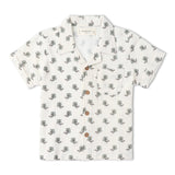 Organic Shirt & Shorts Set - Poppy - Aaria Tees Aaria Tees