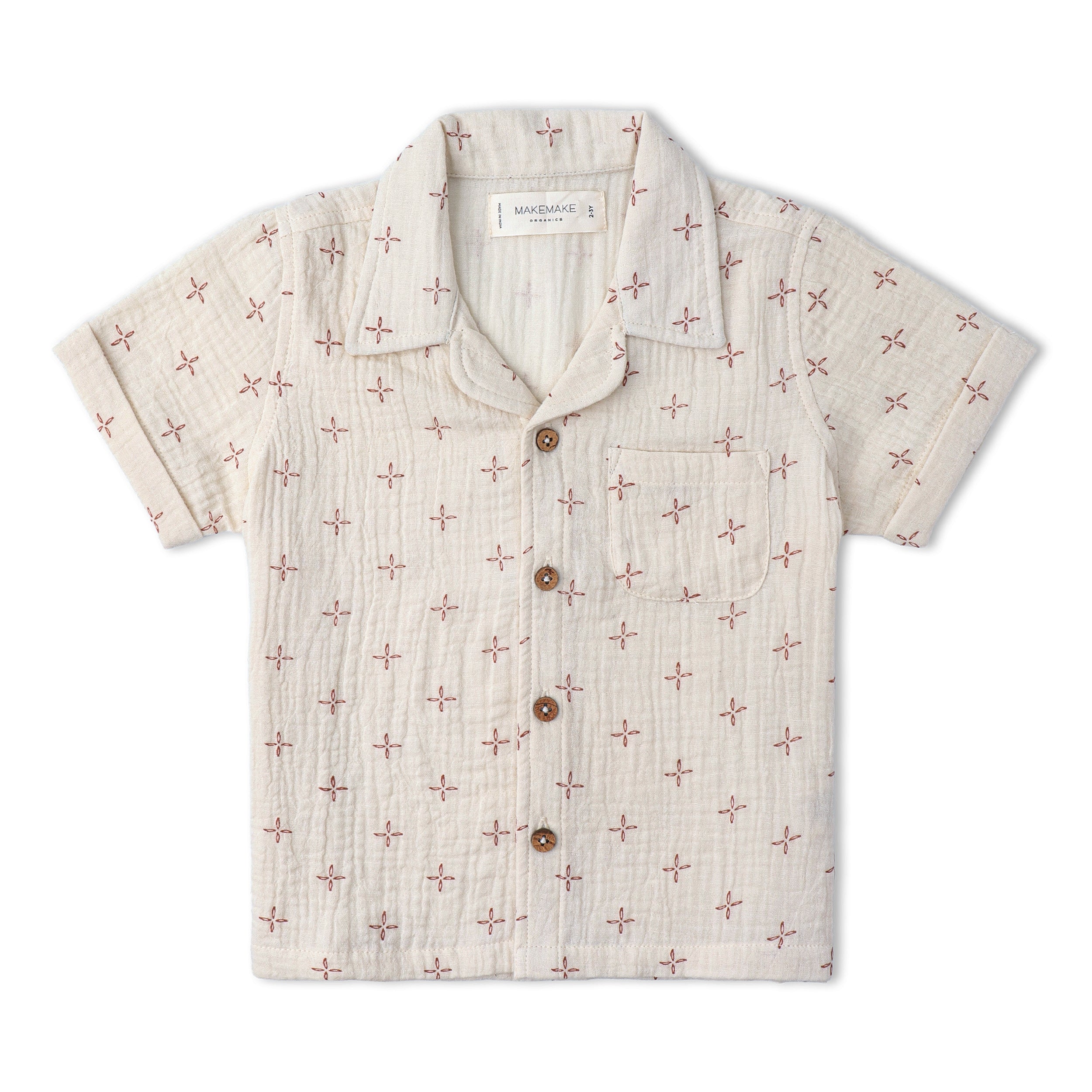 Organic Shirt & Shorts Set - Cross - Aaria Tees Aaria Tees