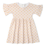 Organic Dolman Sleeve Dress - Pop Floral - Aaria Tees Aaria Tees