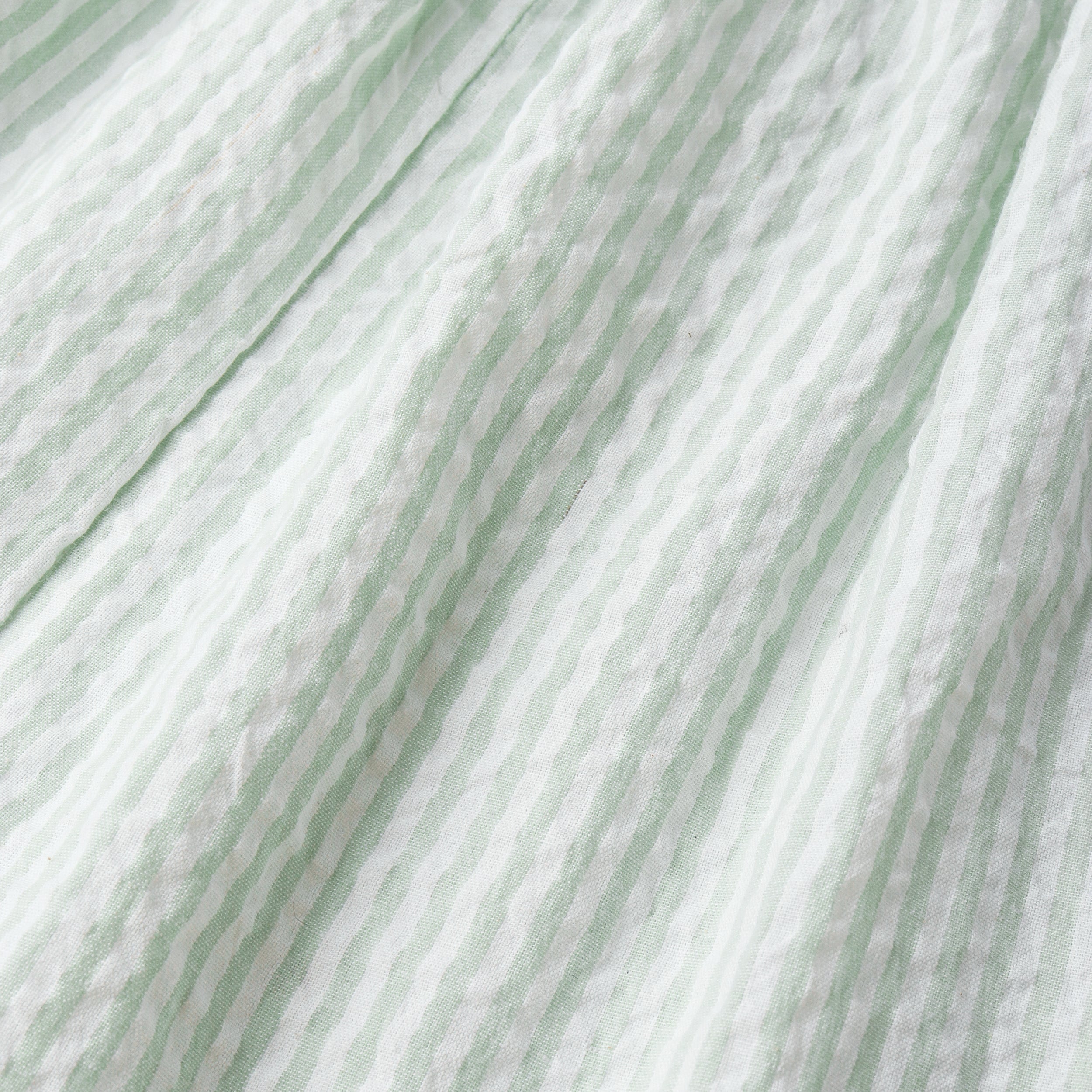 Organic Shirt & Shorts Set - Basil Stripes - Aaria Tees Aaria Tees