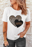Adriana Printed Valentines Graphic Tee - Aaria Tees Aaria Tees