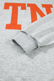 Light Grey TN TENNESSEE Double Printed Reversible Mock Neck Sweatshirt - Aaria Tees Aaria Tees