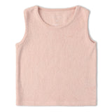 Organic Sleeveless Tee & Shorts Set - Blush - Aaria Tees Aaria Tees