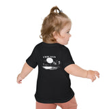 Mystery Noir Chicago Skyline Sunset Unisex Baby Short Sleeve T-Shirt - Aaria Tees Aaria Tees