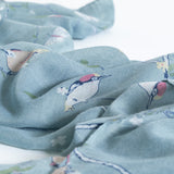Lovely Birds & Butterflies Scarf - Aaria Tees Aaria Tees