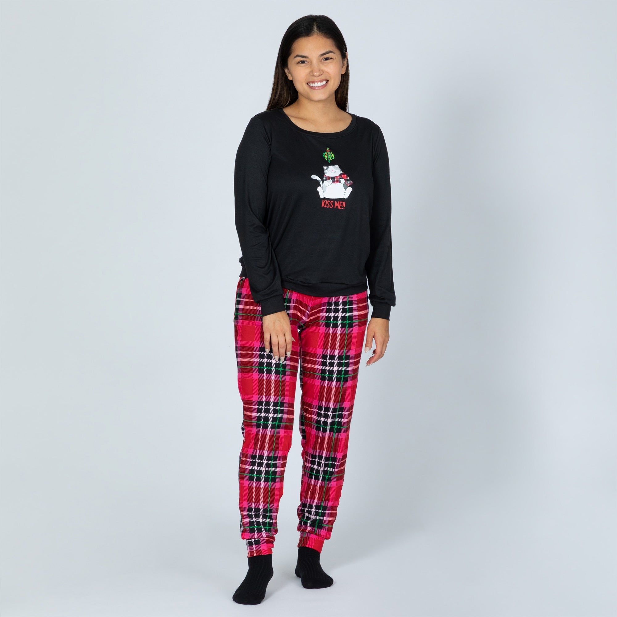 Merriest of Days Holiday Pajama Set - Aaria Tees Aaria Tees