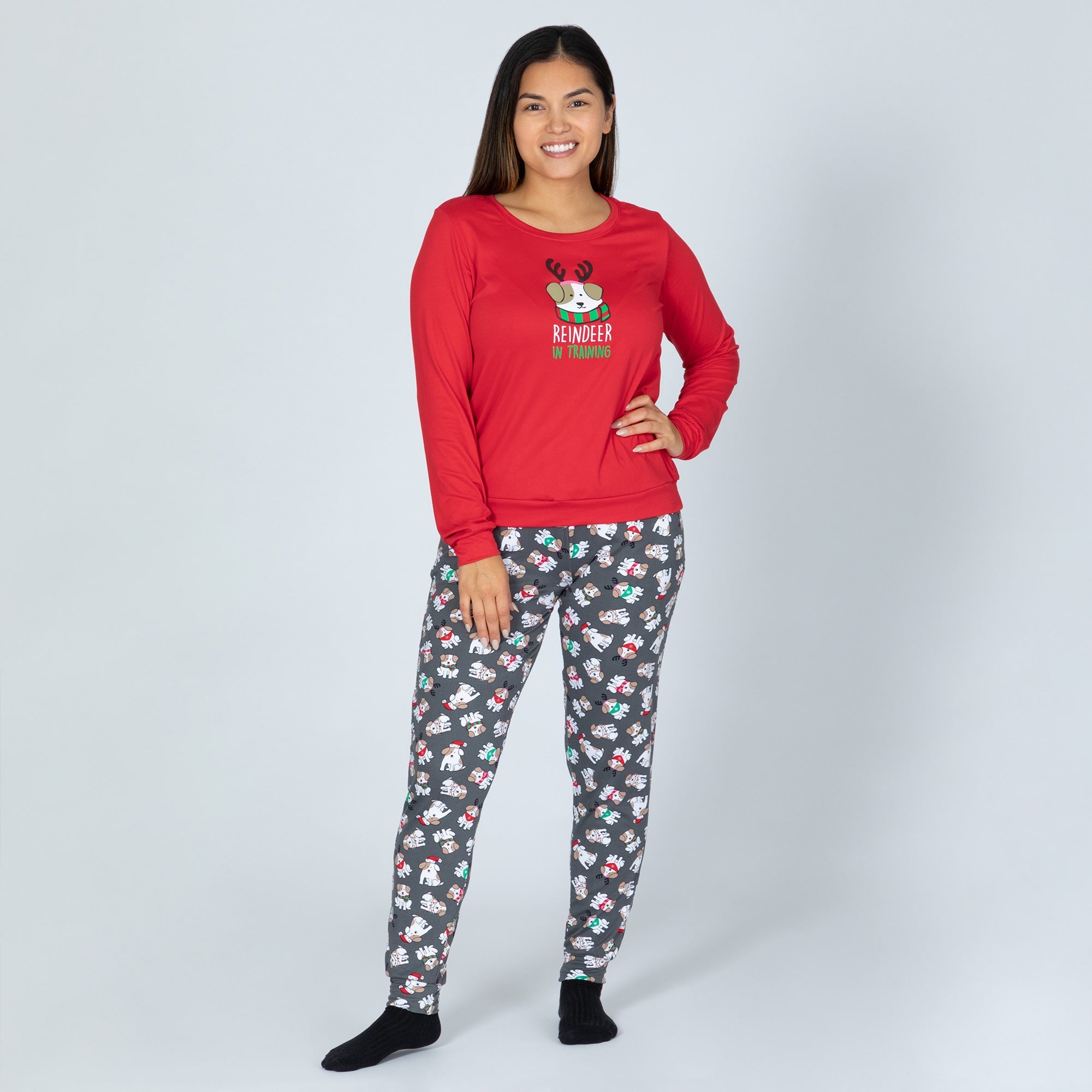 Merriest of Days Holiday Pajama Set - Aaria Tees Aaria Tees