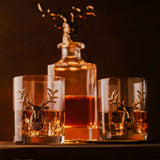 Gold Stag Deer Decanter Aaria Tees