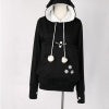 Cat Lovers Hoodie – Unisex Casual Cat Graphic Pullover Aaria Tees
