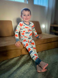 Camo fish bamboo pj set Aaria Tees