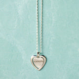 Sterling Tibetan Devoted Heart Necklace - Aaria Tees Aaria Tees