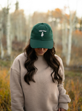 Tree logo dad cap-forest green - Aaria Tees Aaria Tees