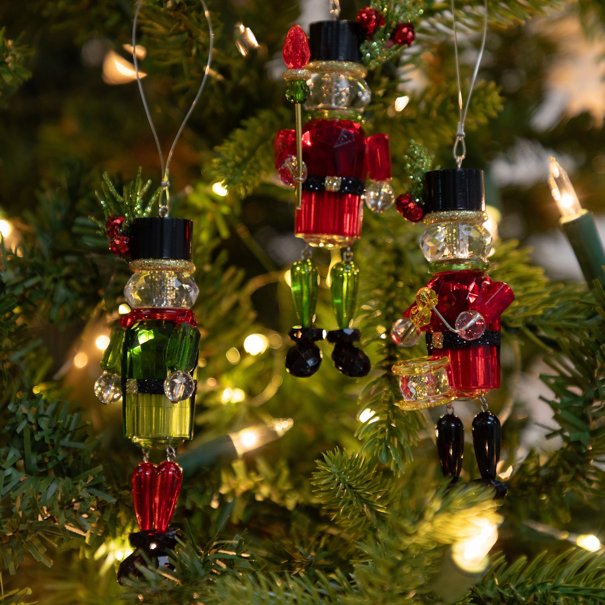 Sparkling Musician Nutcracker Ornament - Aaria Tees Aaria Tees