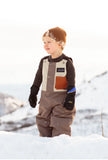 Waterproof Snow bib for youth and toddler Aaria Tees